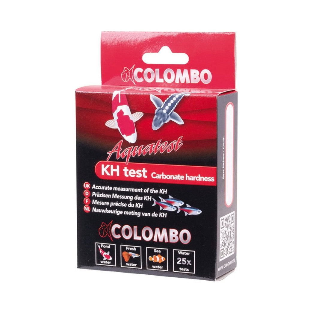 Colombo KH-test – carbonaathardheid (KH) meten in de vijver