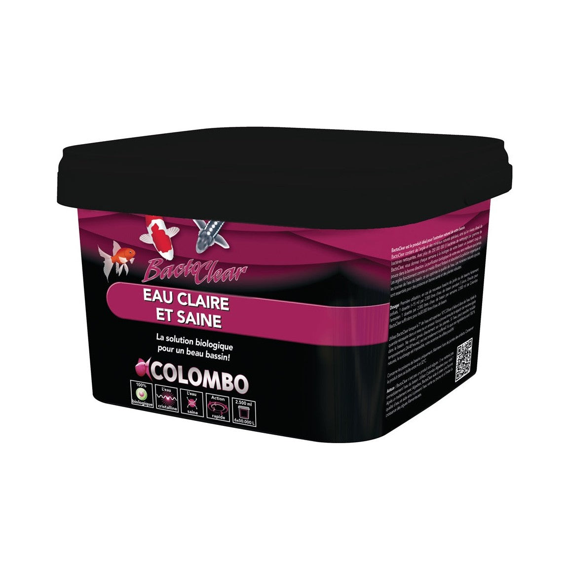 Colombo BactoClear 2500 ml – reinigingsbacteriën voor helder vijverwater (50.000 l)