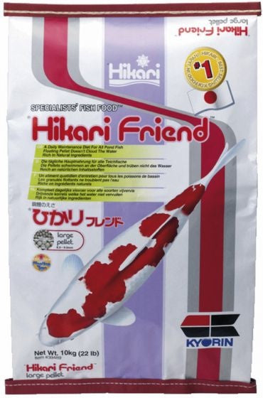 Hikari Friend Large 10 kg – Drijvend Koivoer voor Koi & Grote Vijvervissen