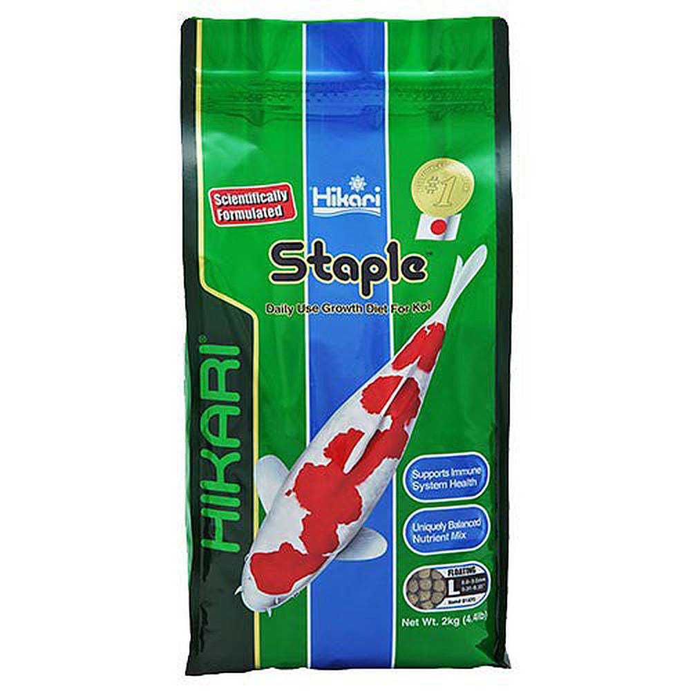 Hikari Staple Large 2 kg – drijvend basisvoer voor koi en vijvervissen