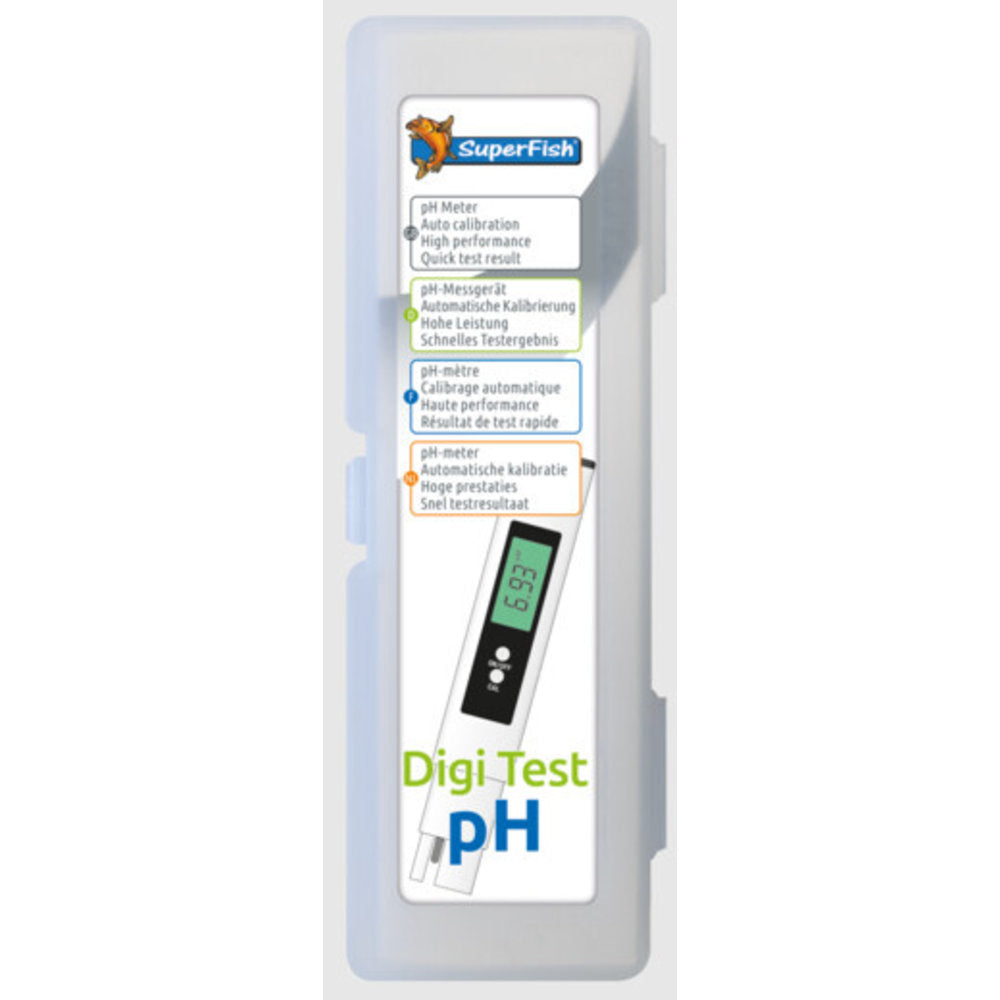 SuperFish Digi Test pH digitale pH-meter voor vijver en aquarium