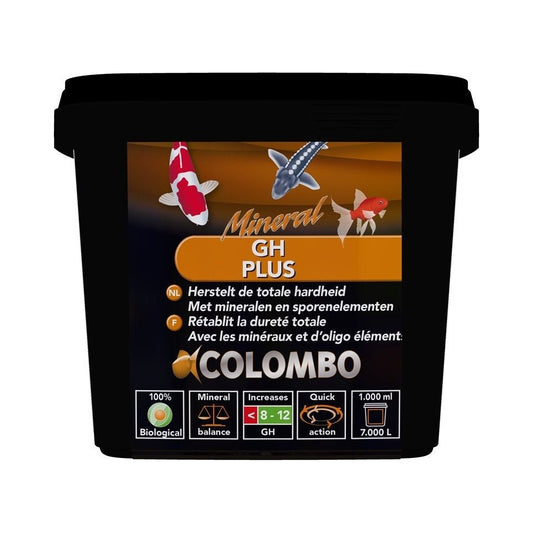 Colombo GH+ 1000 gr – verhoogt & herstelt de GH-waarde in de vijver
