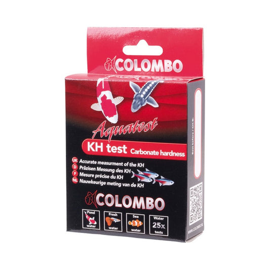 Colombo KH-test – carbonaathardheid (KH) meten in de vijver