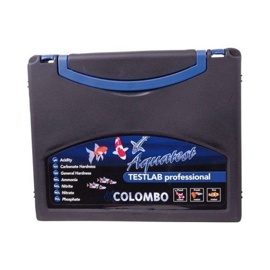 Colombo Test Lab – complete druppeltest-koffer voor 6 waterwaarden