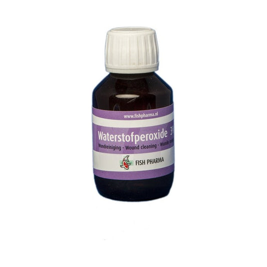 Fish Pharma Waterstofperoxide 3% 100 ml – wonddesinfectie koi
