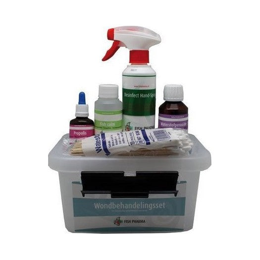 Fish Pharma Wondbehandelingsset voor koi – complete EHBO-set