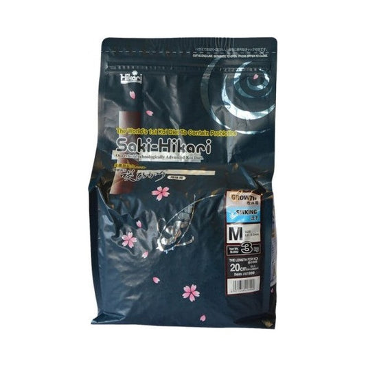 Saki Hikari Growth Sinking M 3 kg – zinkend premium groeivoer met probiotica