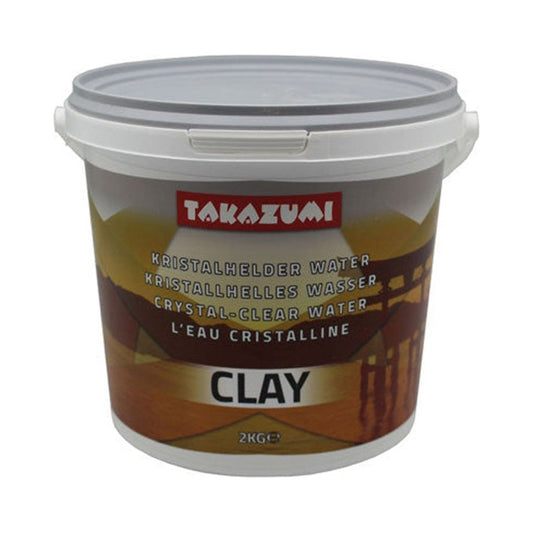 Takazumi Clay 1 kg – mineralenklei voor helder en gezond vijverwater