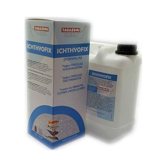 Takazumi Ichthyofix (Formalin) 1 liter – tegen huidparasieten voor 17 m³