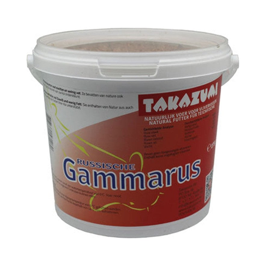 Takazumi Russische Gammarus 110 gram – kleurversterkende lekkernij voor koi