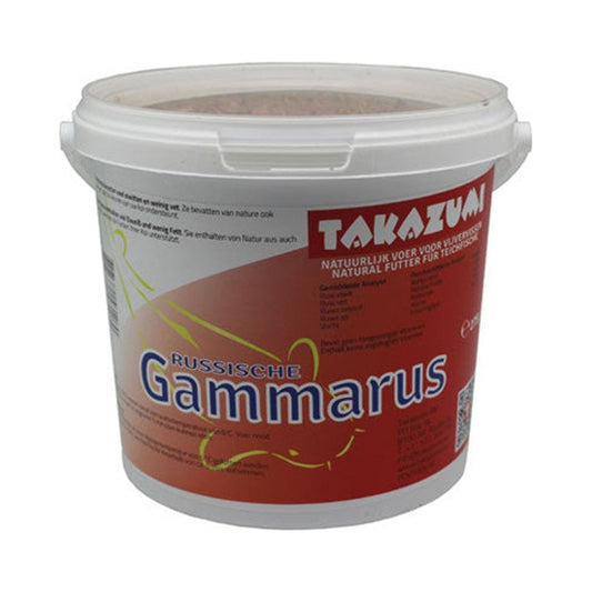 Takazumi Russische Gammarus 275 gram – kleurversterkende lekkernij voor koi