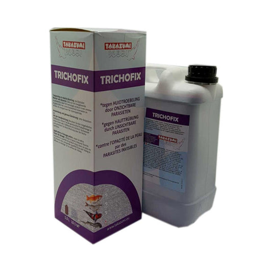 Takazumi Trichofix 1 liter – diergeneesmiddel tegen huidparasieten bij koi