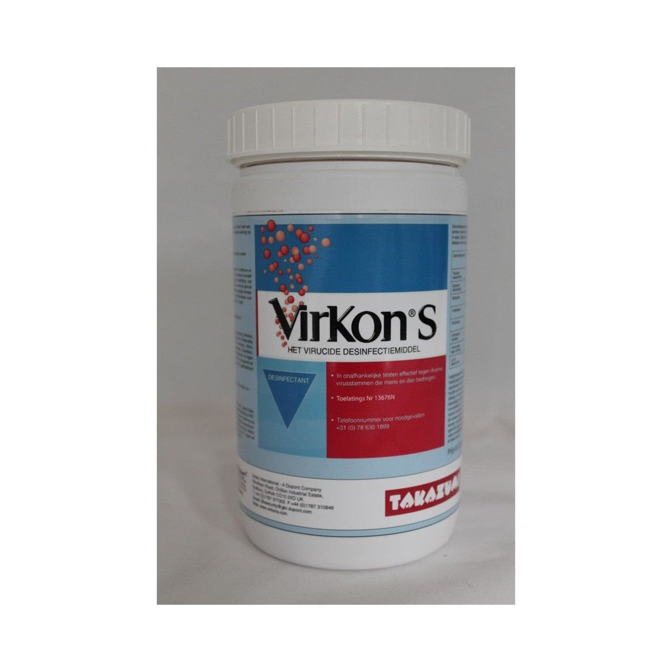 Virkon S 500 gram – desinfectie & waterconditionering voor de koivijver