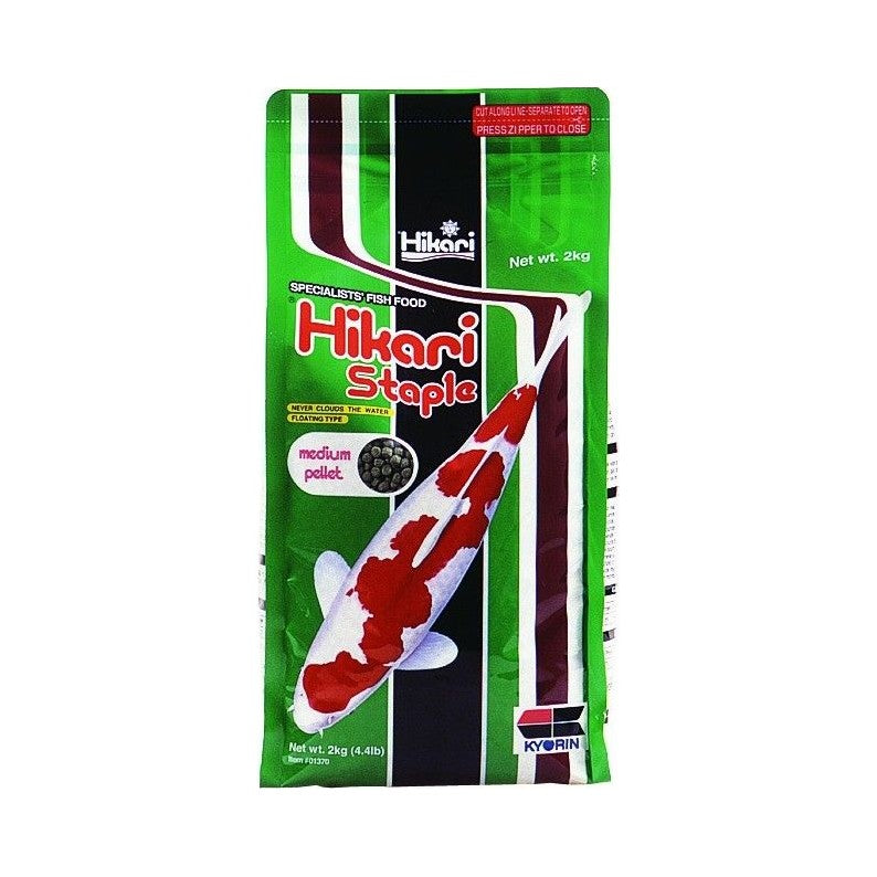 Hikari Staple Medium 2 kg – dagelijks basisvoer voor koi & vijvervissen