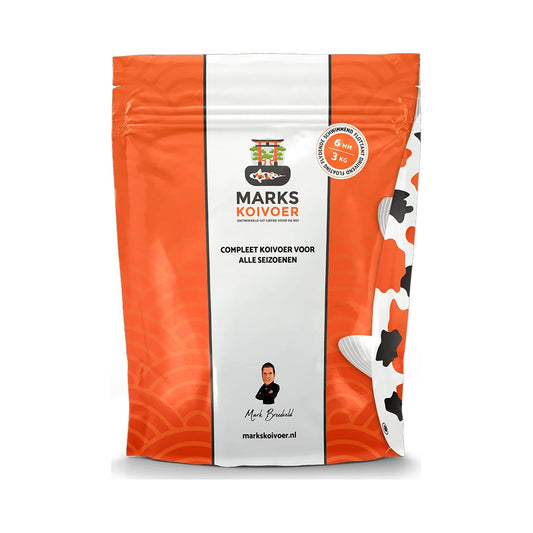 Marks Koivoer Multi Season 6 mm Drijvend – premium koivoer voor groei, kleur & gezondheid (3 kg)