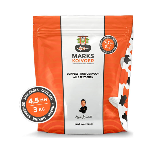 Marks Koivoer Multi Season 4,5 mm Zinkend – premium koivoer voor groei, kleur & gezondheid (3 kg)