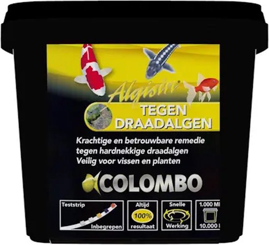 Colombo Algisin Draadalgen Bestrijder 1000 ml - Veilig voor Vijver