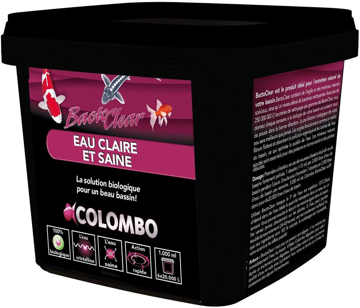 Colombo BactoClear 1000 ml – Vijverbacteriën voor helder en gezond vijverwater (20.000 L)