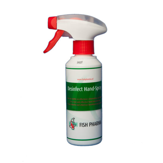 Fish Pharma Desinfect Hand-Spray 500 ml handontsmetting voor koiverzorging