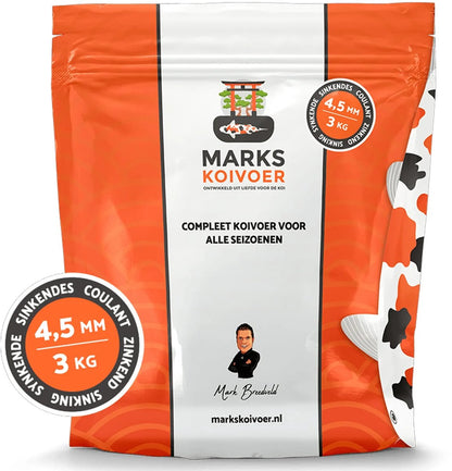 Marks Koivoer Multi Season 4,5 mm Zinkend - Koi Voer voor Alle Seizoenen