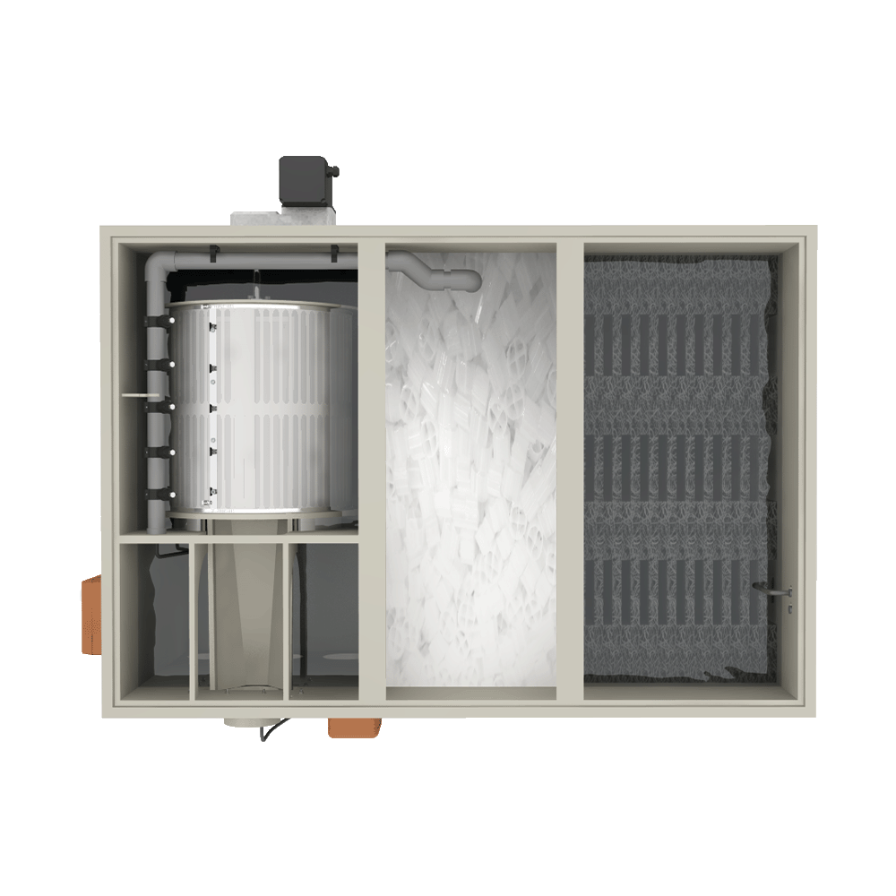 Filtreau Combi drum 25/30 Low Gravity detail