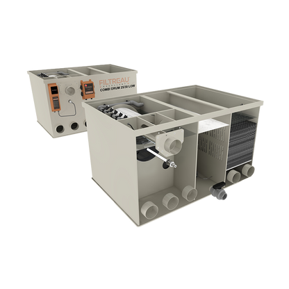 Combi drum 25/30 Low Gravity trommelfilter Filtreau