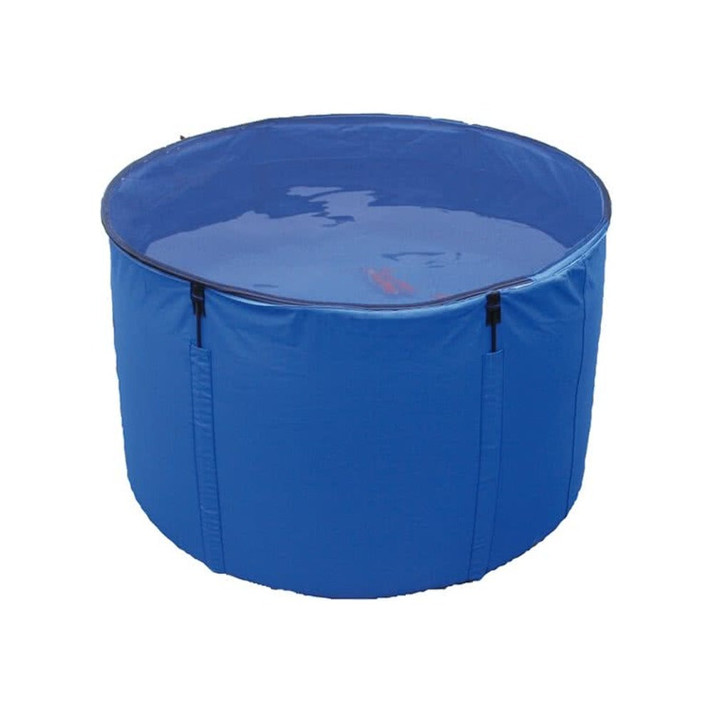 AquaForte flexibele koi bowl Ø120 × H60 cm – opvouwbare koi bowl met afdeknet