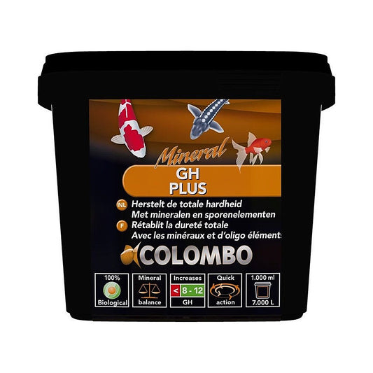 Colombo GH+ 1000 gr – verhoogt & herstelt de GH-waarde in de vijver