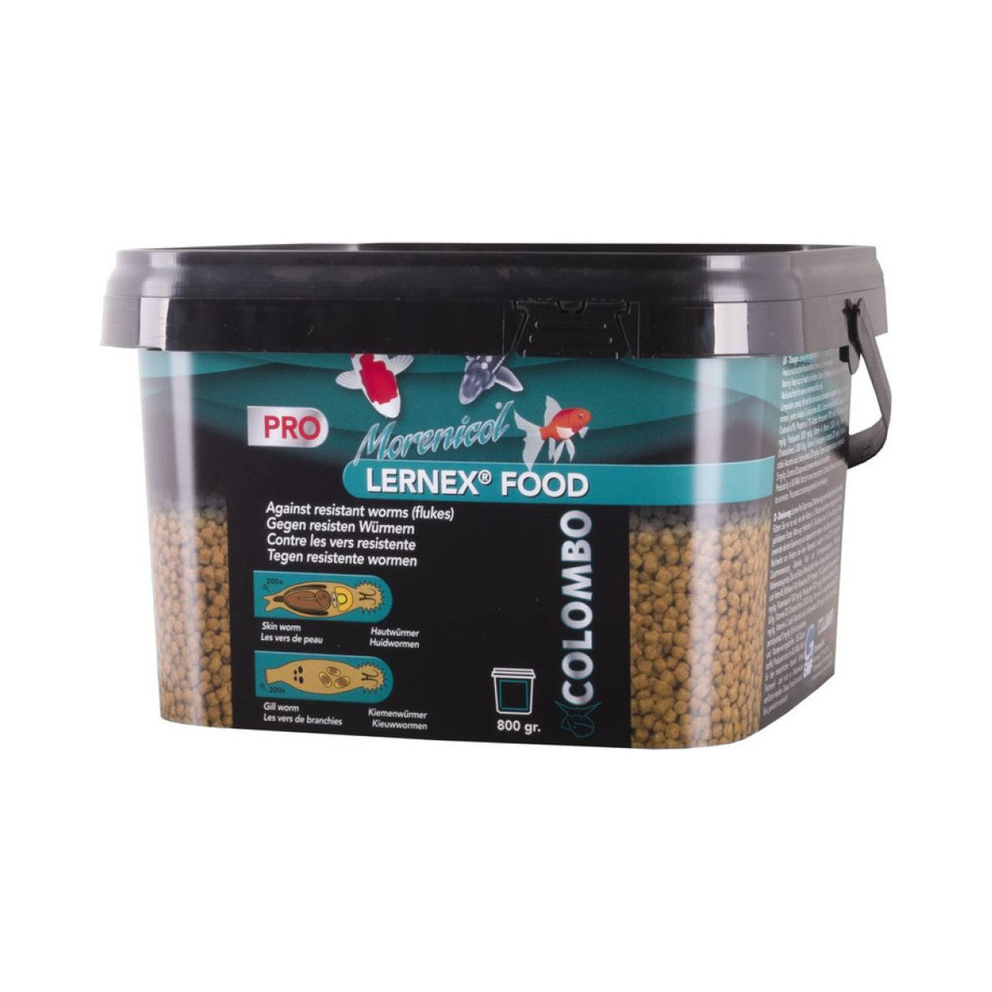 Colombo Lernex Pro Food 800 gram – medicijnvoer tegen huid- en kieuwwormen