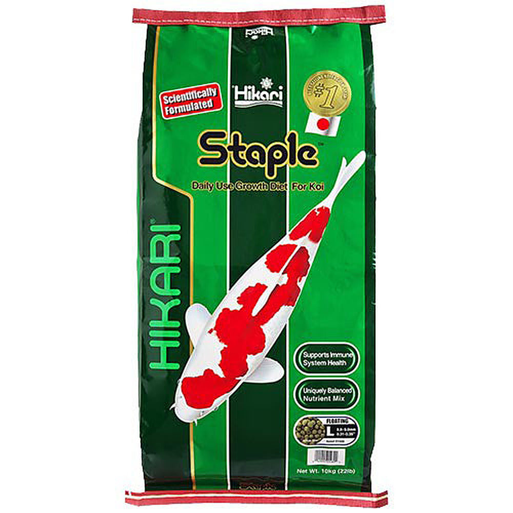 Hikari Staple Large 10 kg – drijvend basisvoer voor koi en vijvervissen