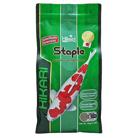 Hikari Staple Small 2 kg – drijvend basisvoer voor koi en vijvervissen