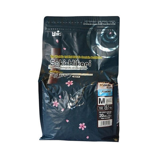 Saki Hikari Growth Sinking M 3 kg – zinkend premium groeivoer met probiotica