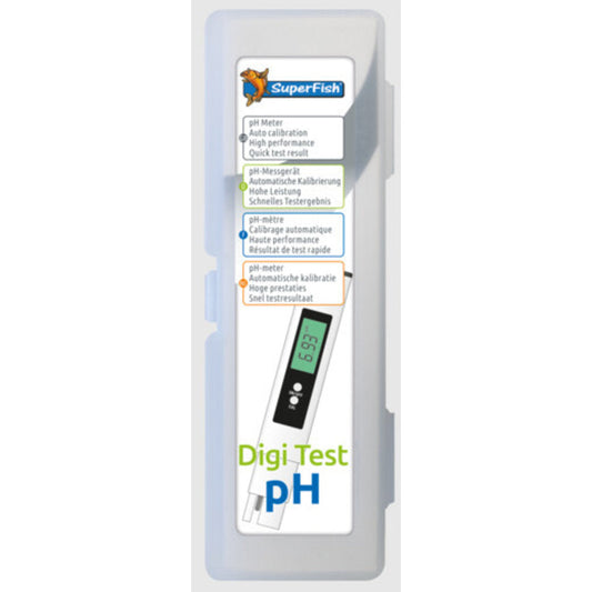 SuperFish Digi Test pH digitale pH-meter voor vijver en aquarium