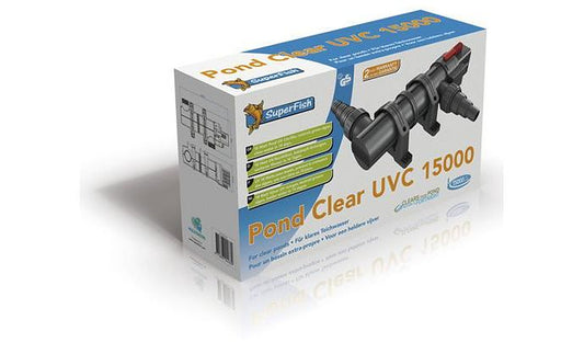 SuperFish Pond Clear UVC 15000 – 18 watt UV-C apparaat voor de vijver