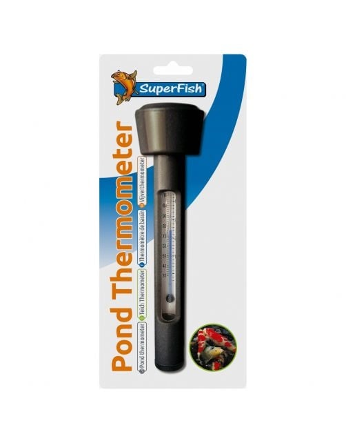 SuperFish Vijverthermometer – drijvende thermometer voor de vijver