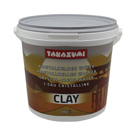 Takazumi Clay 1 kg – mineralenklei voor helder en gezond vijverwater
