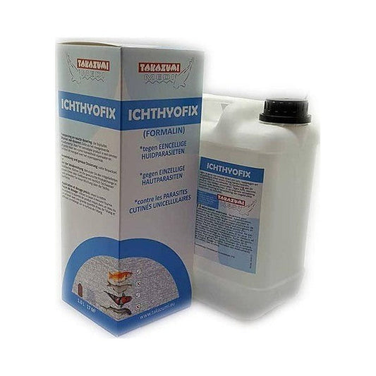 Takazumi Ichthyofix (Formalin) 1 liter – tegen huidparasieten voor 17 m³